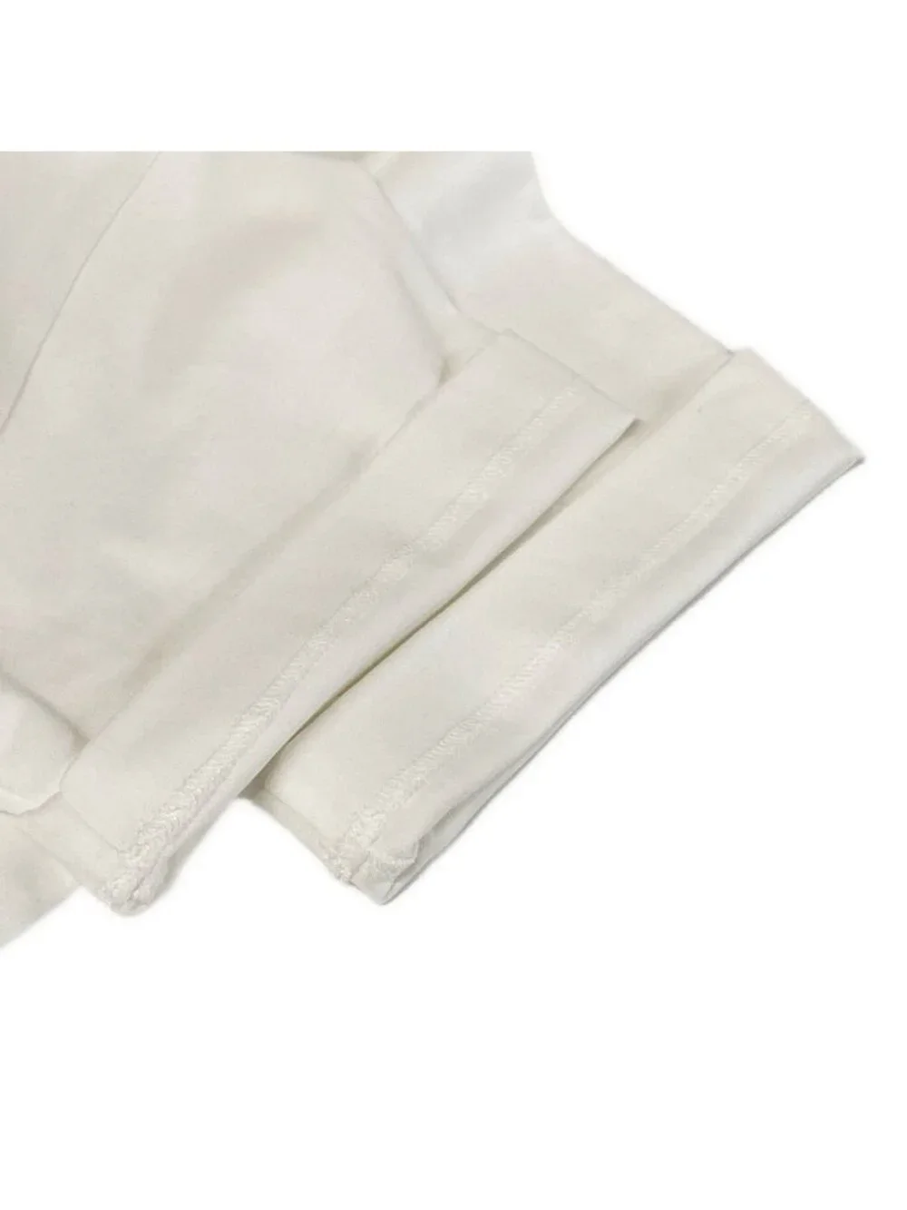 Louis Vuitton Short Sleeve T-Shirt White Logo Cotton XS